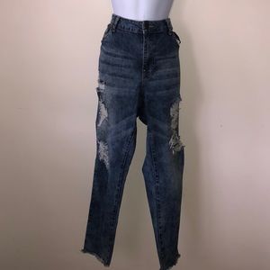 Distressed Jeans
